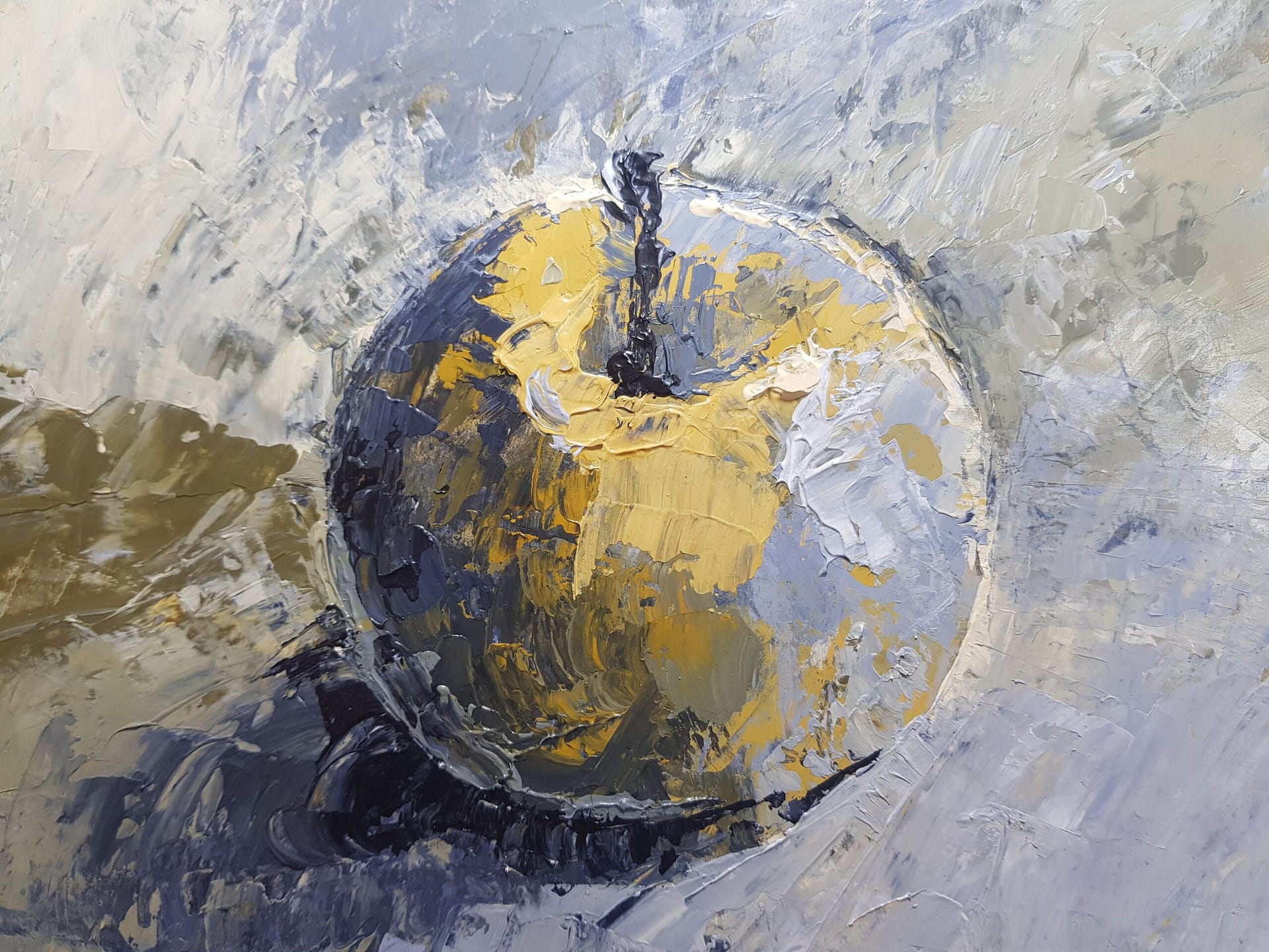 Palette Knife Painting Example from LifeArt School and Academy